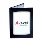 Rexel Clearview A4 Display Book 12 Pocket Black 10300BK 27080AC