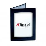 Rexel Clearview A4 Display Book 12 Pocket Black 10300BK 27080AC