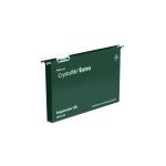 Cfile Ex Polypropylene Susp File A4 30mm Gn Pack of 25