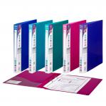 Snopake Superline Ring Binder 2 O-Ring A4 15mm Rings Electra Assorted (Pack 10) 31637SN