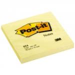 Post-it Notes 76x76mm Canary Pack of 12