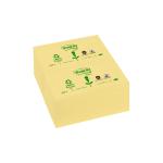 Post-it Notes Recycled 76x127mm 100 Sheets Canary Yellow (Pack 12) 7100172759 32449TT