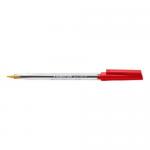 Staedtler 430 Stick Ballpoint Pen 1.0mm Tip 0.35mm Line Red (Pack 10) 33289TT