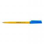 Staedtler 430 Stick Ballpoint Pen 0.8mm Tip 0.30mm Line Blue (Pack 10) 33303TT