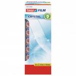 tesafilm Crystal tape 19mm x 33m PK8