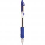 Zebra Z-Grip Retractable Ballpoint Pen 1.0mm Tip Blue (Pack 12) 36450ZB