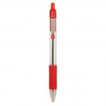 Zebra Z-Grip Retractable Ballpoint 1.0mm Tip Red (Pack 12) 36457ZB