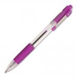 Zebra Z-Grip Retractable Ballpoint Pen 1.0mm Tip Violet (Pack 12) 36471ZB