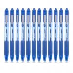 Zebra Z-Grip Smooth Rectractable Ballpoint Pen 1.0mm Tip Blue (Pack 12) 36702ZB
