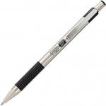 Zebra F-301 Deluxe Retractable Ballpoint Pen 1.0mm Tip 0.5mm Line Stainless Steel Barrel Black Ink 36758ZB