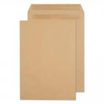 ValueX Pocket Envelope C4 Self Seal Plain 90gsm Manilla (Pack 250) 40156BL