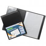 Tiger A4 Professional Display Book 20 Pocket Black 42694TG