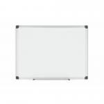 Bi-Office Maya Magnetic Enamel Whiteboard Aluminium Frame 600x450mm 44080BS