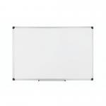 Bi-Office Maya Magnetic Enamel Whiteboard Aluminium Frame 900x600mm 44087BS