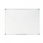 Bi-Office Maya Magnetic Enamel Whiteboard Aluminium Frame 1200x900mm 44094BS
