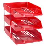 Avery Basics Letter Tray A4/Foolscap Portrait Red 1132RED 44839AV