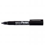 Pentel NN50 Permanent Marker Bullet Tip 1.5mm Line Black (Pack 12) 48252SP