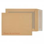 Blake Purely Packaging Board Backed Pocket Envelope 241x178mm Peel and Seal 120gsm Manilla (Pack 125) 48434BL