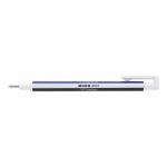 Tombow MONO Zero Refillable Eraser Pen Round Tip White with White/Blue/Black Barrel 48777TW