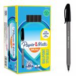 Paper Mate InkJoy 100 Ballpoint Pen 1.0mm Tip 0.7mm Line Black (Pack 50) 56029NR