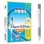 Paper Mate InkJoy Quatro 4 Colours Ballpoint Pen 1.0mm Tip Black/Blue/Green/Red Ink (Pack 12) 56183NR