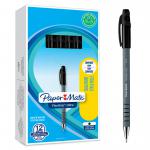 Paper Mate Flexgrip Ultra Ballpoint Pen 1.0mm Tip 0.4mm Line Black (Pack 12) 56225NR