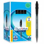 Paper Mate Flexgrip Ultra Retractable Ballpoint Pen 1.0mm Tip 0.5mm Line Black (Pack 36) 56239NR