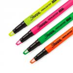 Sharpie Clear View Highlighter Pen Chisel Tip Assorted Colours (Pack 4) 56743NR
