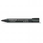 Staedtler Lumocolor Permanent Marker Bullet Tip 2mm Line Black (Pack 10) 60950SR