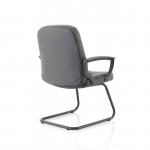 Hague Cantilever Chair Leather BK