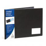 Goldline A3 Display Book 24 Pocket Landscape Black 65552EX