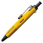 Tombow Airpress Ballpoint Pen 0.7mm Tip Yellow Barrel Black Ink 67117TW