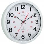 Acctim Controller Wall Clock Radio Controlled 300mm White 74172 67407AT