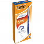 Bic Atlantis Premium Retractable Ballpoint Pen 0.32mm Line Blue (Pack 12) 68408BC