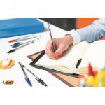 Bic Cristal Ballpoint Pen 1.0mm Tip 0.32mm Line Red (Pack 50) 68639BC