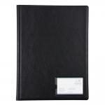Guildhall A4 Display Book 12 Pocket Black 69651EX