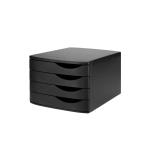 Jalema Resolution 4 Drawer Set Closed Black 71674PL