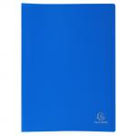 Exacompta A4 Display Book Soft Eco Polypropylene 20 Pocket Blue 74481EX