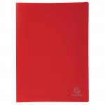 Exacompta A4 Display Book Soft Eco Polypropylene 20 Pocket Red 74488EX