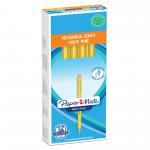 Paper Mate Non Stop Mechanical Pencil HB 0.7mm Lead Amber Barrel (Pack 12) 75674NR