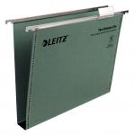 Leitz Ultimate Clenched Bar A4 Suspension File Card 30mm Green (Pack 50) 17430055 78814AC