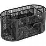 OSCO Wire Mesh Organiser with Drawer Graphite 81124DT
