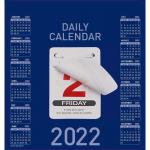 Colplan 2022 Daily Block Calendar CDBC-22 87410CS