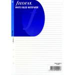Filofax Refill A5 Ruled Paper White (Pack of 25) 343008 FX343008