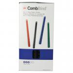 GBC CombBind Binding Combs 14mm Black (Pack of 100) 4028178