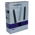 GBC CombBind Binding Combs 16mm Black (Pack of 100) 4028600
