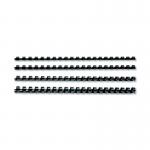 GBC CombBind Binding Combs 19mm Black (Pack of 100) 4028601