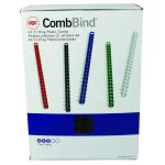 GBC CombBind Binding Combs 22mm Black (Pack of 100) 4028602