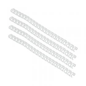 GBC WireBind 8mm A4 Binding Wires White (Pack of 100) RG810570 GB22098