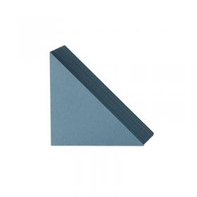 Exacompta Guildhall Legal Corners 315gsm Blue (Pack of 100) GLC-BLU GH00229